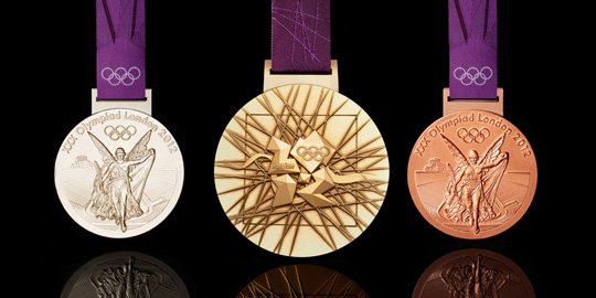 2012 London Olympic medals