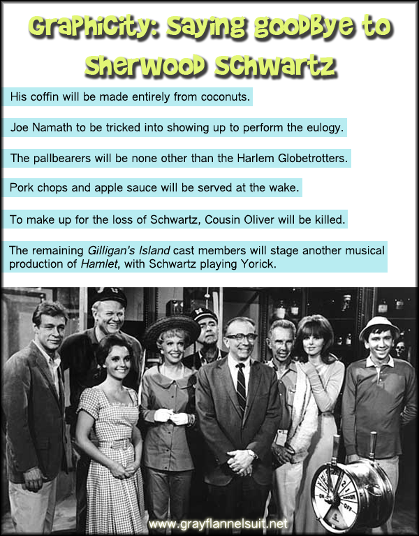 Graphicity: Saying goodbye to Sherwood Schwartz