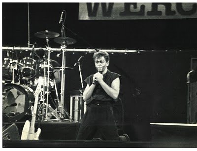 Peter Gabriel at Rock Werchter, 1983