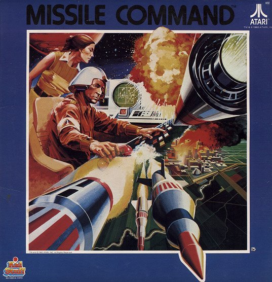 Missile Command album cover (1982)