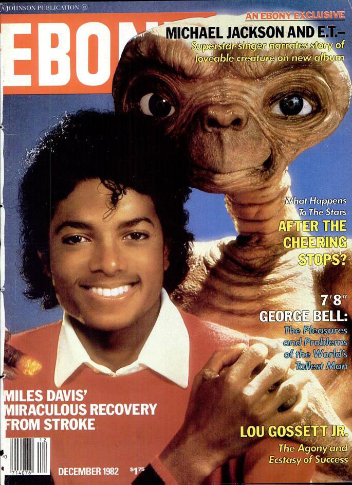 Michael Jackson 1982 Ebony Magazine Spotlight