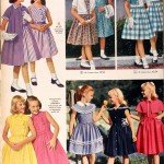 Sears Catalog, Spring/Summer 1958 - Girls' Dresses