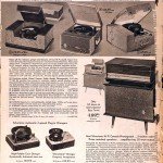 Sears Catalog, Spring/Summer 1958 - Record Players