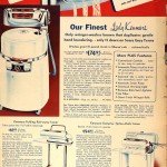 Sears Catalog, Spring/Summer 1958 - Clothes Washers