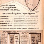 Sears Catalog, Spring/Summer 1958 - Refrigerators