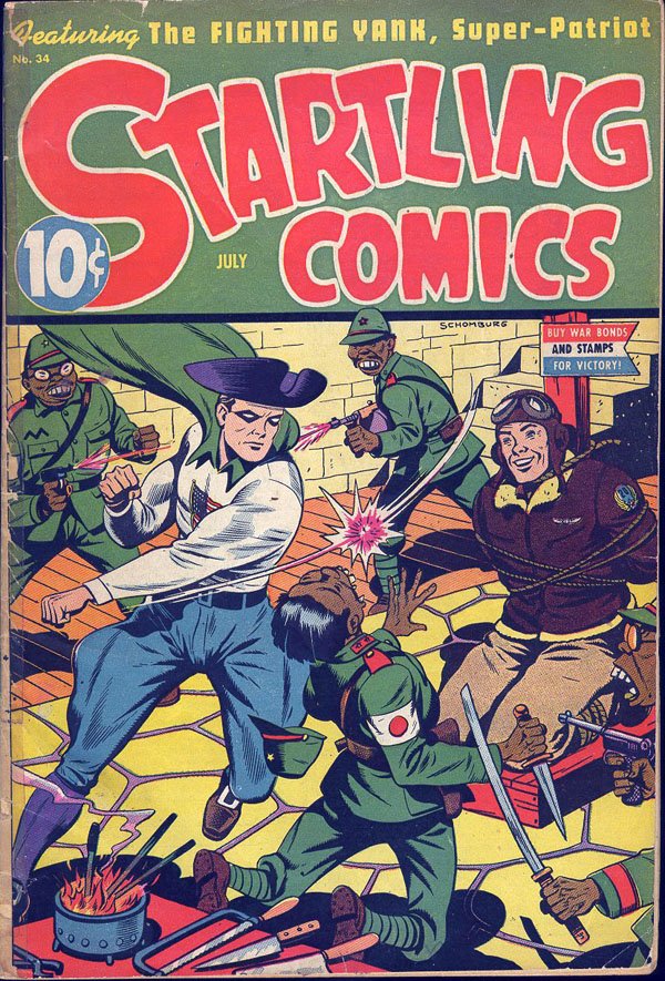 Startling Comics #34 (July 1945) feat. the Fighting Yank