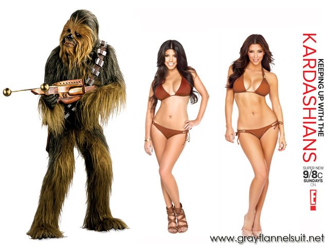 Keeping Up With the Kardashians (Kim, Kourtney, and Khewbacca!)