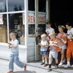 Vintage photographs from an old-fashioned 4th of July, 1954