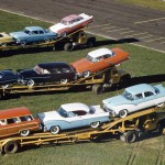 1955 Ford & Mercury New Car Photo Shoot