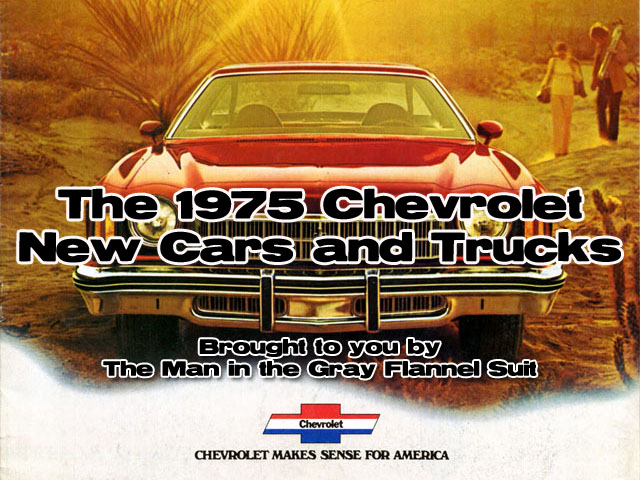 Retrotisements -- 1975 Chevrolet New Car and Truck Lineup