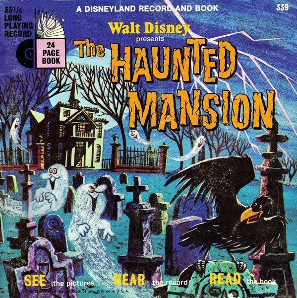 The Haunted Mansion Halloween album cover