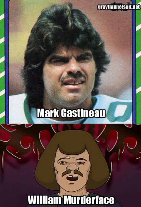 Separated at Birth? (Mark Gastineau and William Murderface)