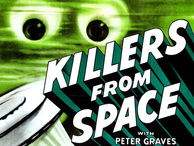 Killers from Space movie banner