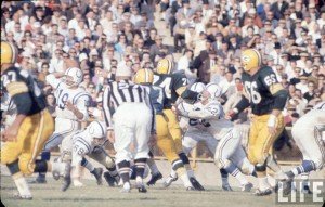 Baltimore Colts at Green Bay Packers, 10/8/61