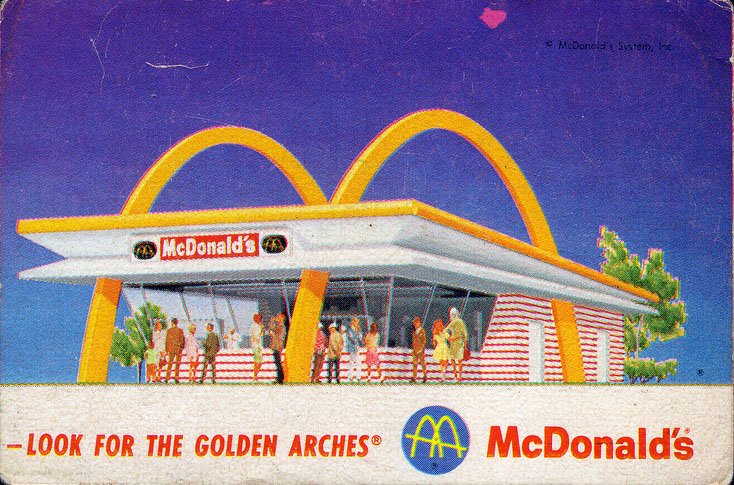 McDonald's Filet Fish card, 1967