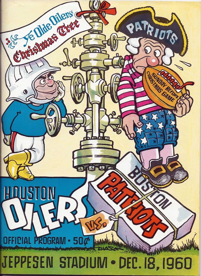 Boston Patriots at Houston Oilers — December 18, 1960 Jeppesen Stadium