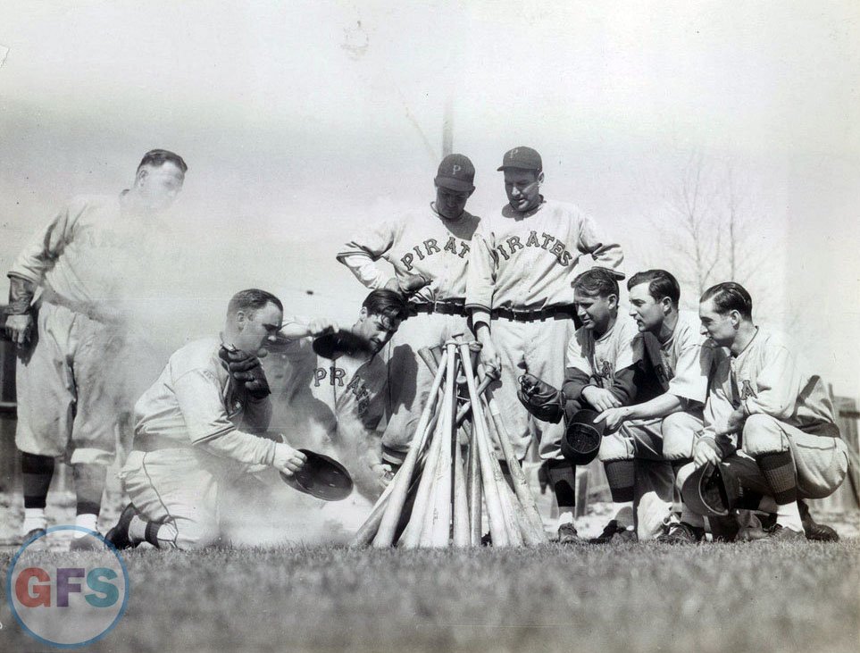 1934 Pittsburgh Pirates Spring Training photograph