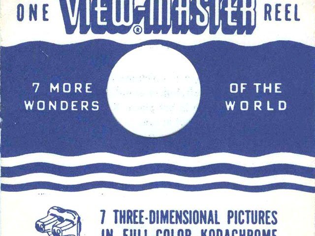 View-Master reel packet envelope