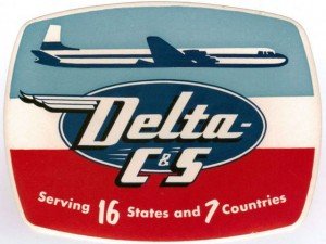 Delta C&S Air Lines logo (1953-1955)