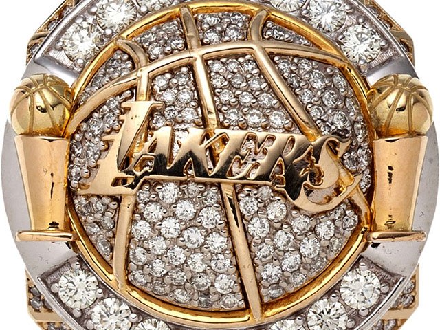 Los Angeles Lakers 2010 NBA Championship ring