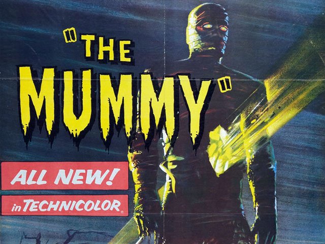 13 Classic Horror Movie Posters from the 1950s