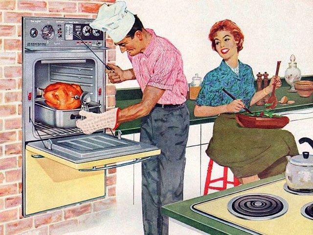 Retro Thanksgiving ad