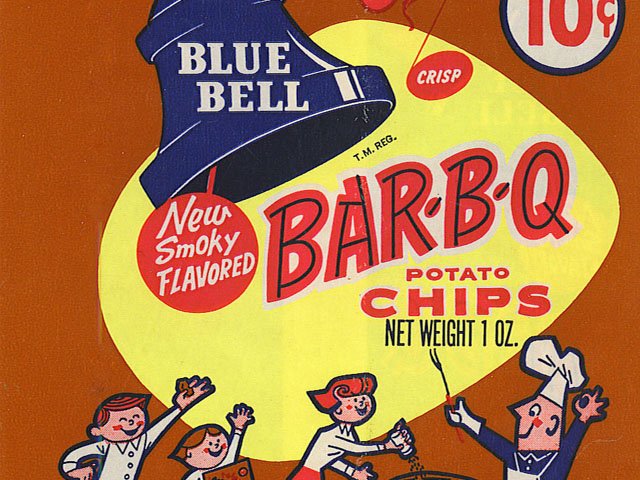 Blue Bell Bar-B-Q Potato Chips