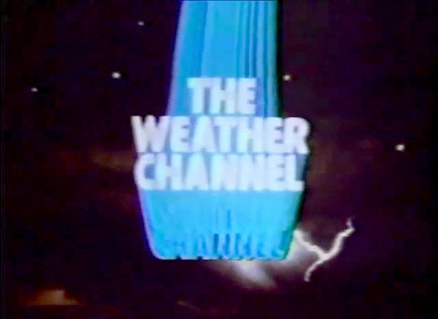 The Weather Channel logo screen - 1982