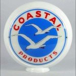 Coastal Products vintage gas pump globe