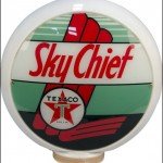 Texaco Sky Chief vintage gas pump globe