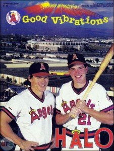 1988 California Angels Scorecard/Program