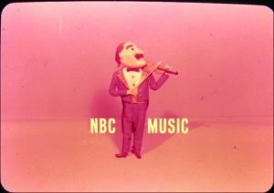 vintage NBC promotional slide (1950s/1960s/1970s)