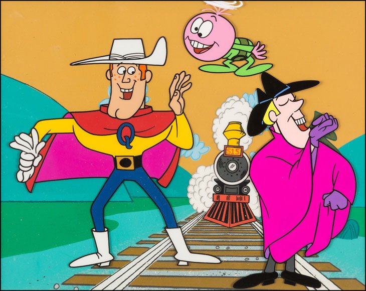 Single Cel Organism #1: Quisp and Quake – The Man in the Gray Flannel Suit